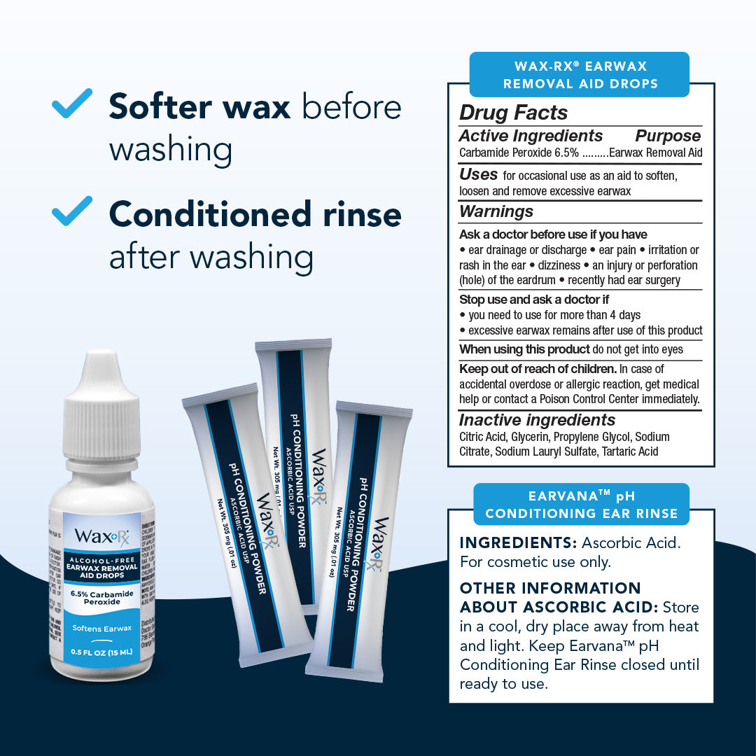 WaxRx® Deluxe Ear Wash System