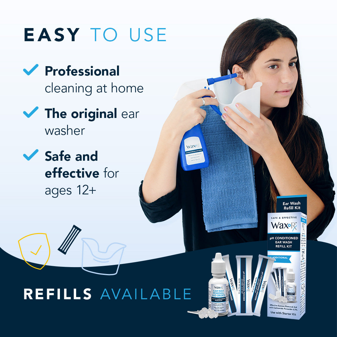 WaxRx® Deluxe Ear Wash System
