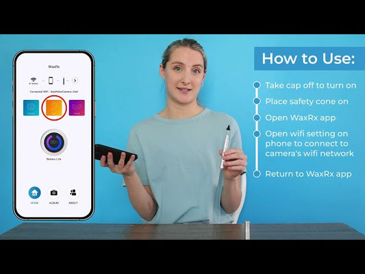 How to Use WaxRx® Wireless Ear Camera