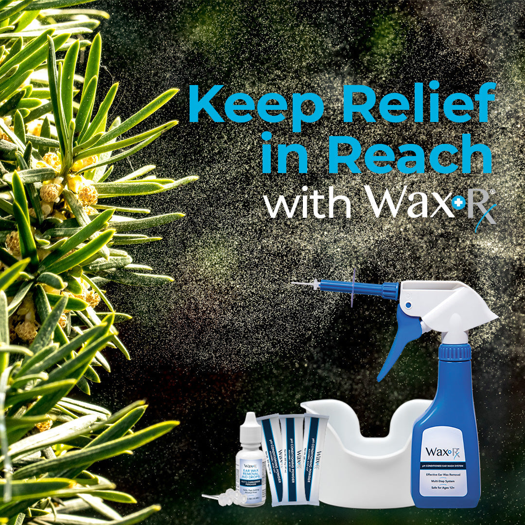 Hear Comes Allergy Season! Add These 4 WaxRx Products to Your Allergy Survival Kit.