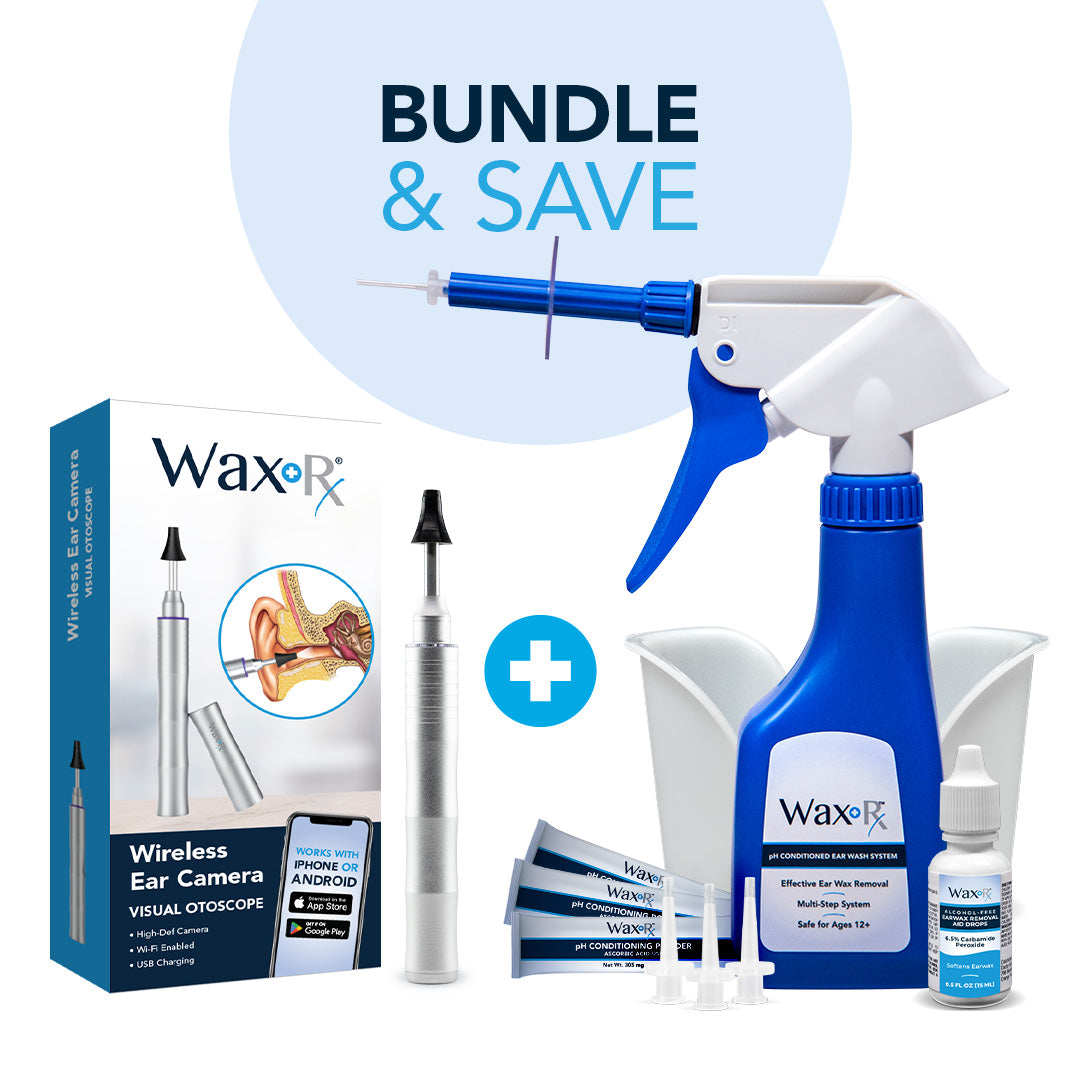Ear Wax R WaxRx® Ear Care BUNDLE | Shop Professional Ear Care Products for Home ...