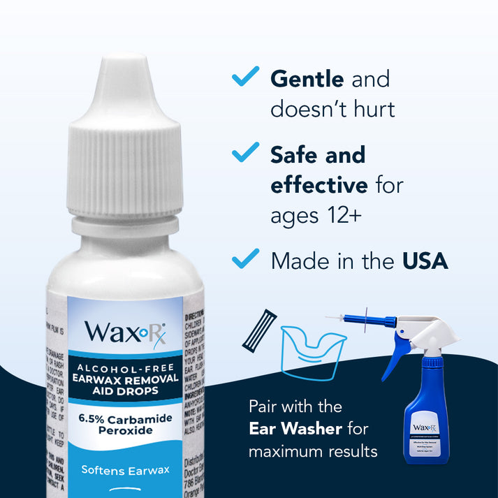 Ear Wax R WaxRx® Ear Wax Removal Aid Drops | Shop Professional Ear Care Products ...