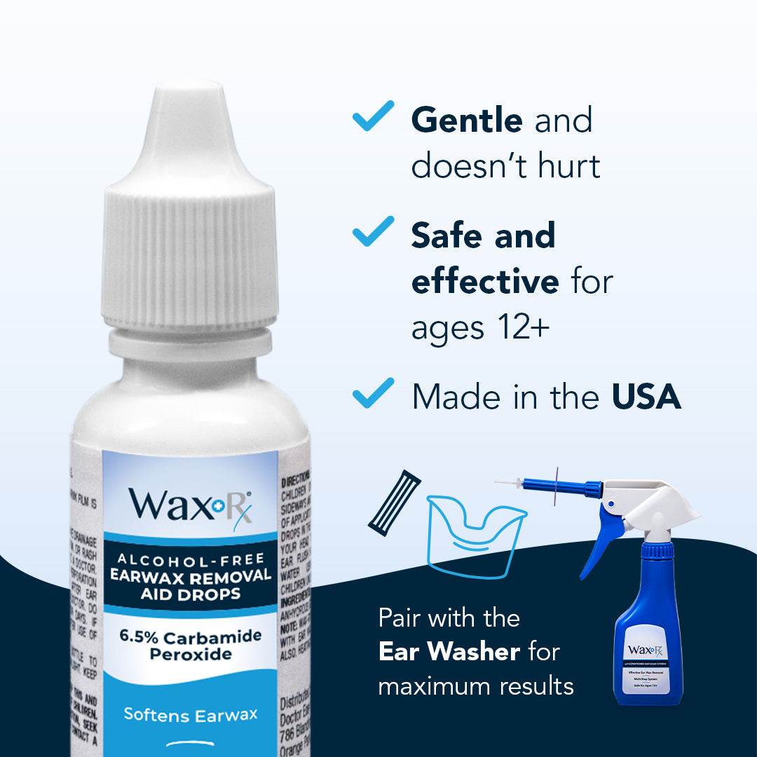 WaxRx® Ear Wax Removal Aid Drops | Shop Professional Ear Care Products ...